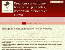 Tablet Screenshot of loisirscreatifsdeco.com